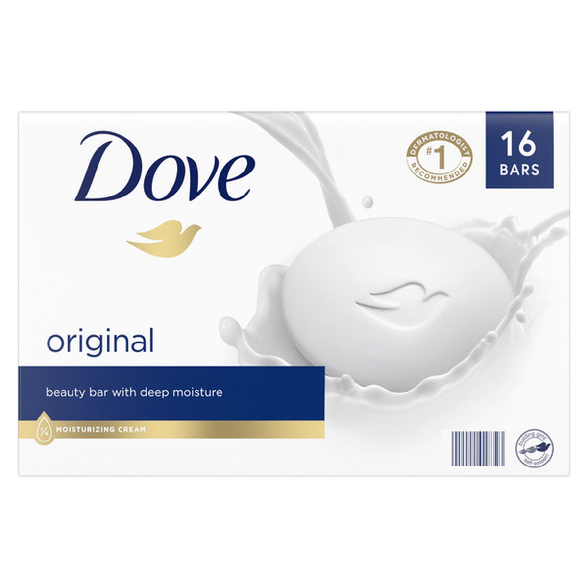 Dove Bar Soap White 16/3.75oz nq